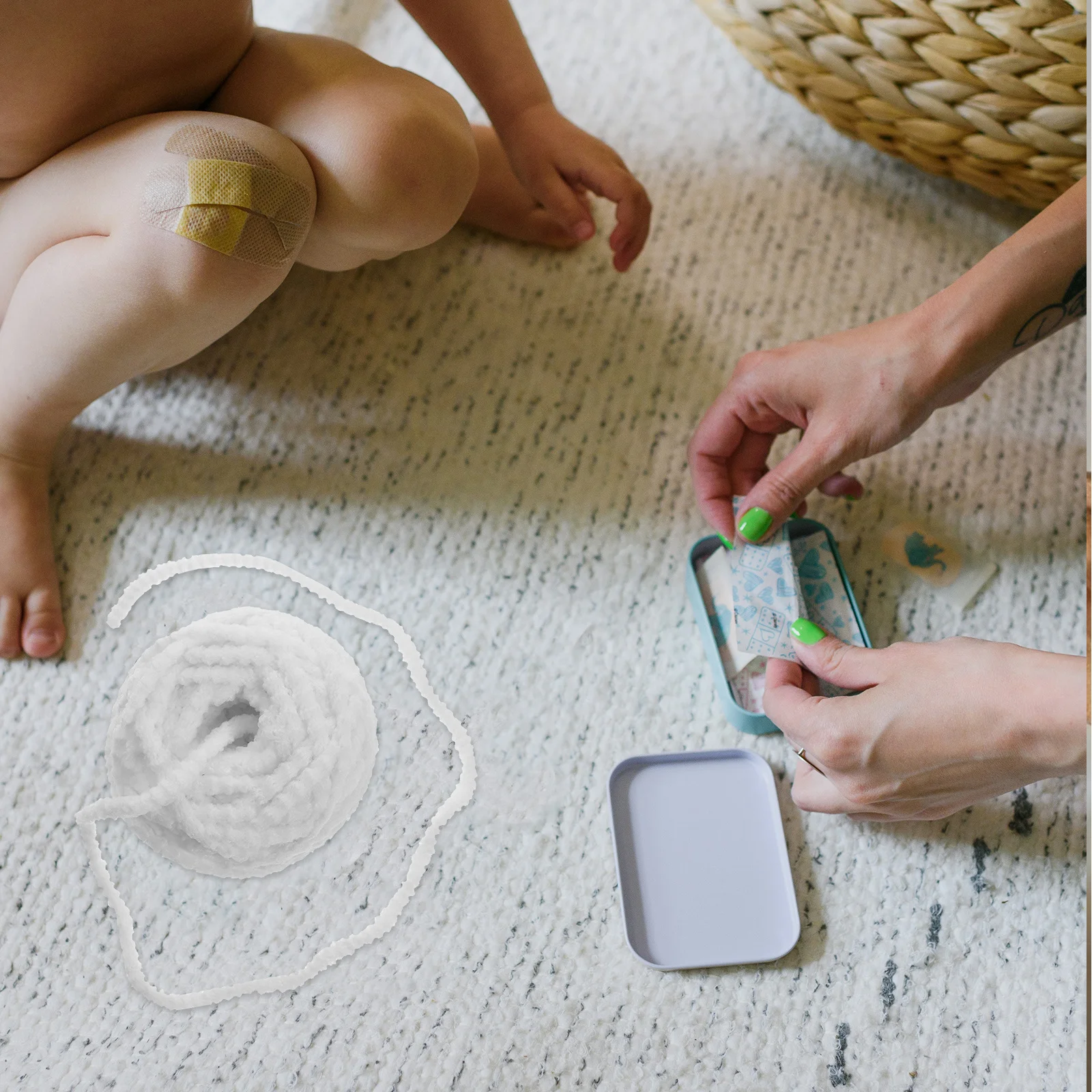 

1 Roll Tubular Finger Bandage Elastic Mesh Wrap for Athletic Injury Protection Comfortable Skin-Friendly Stretchy Support