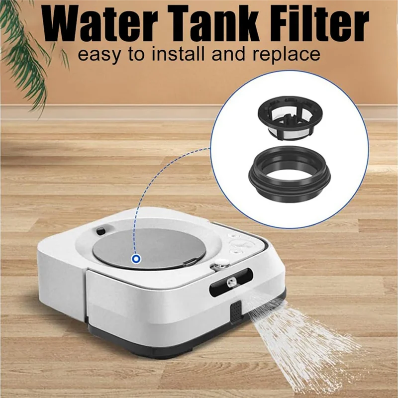 

Classy-2 шт. фильтры резервуара для воды, запасная часть для Irobot Braava Jet M6 (6110) (6012) (6112) (6113) робот-пылесос