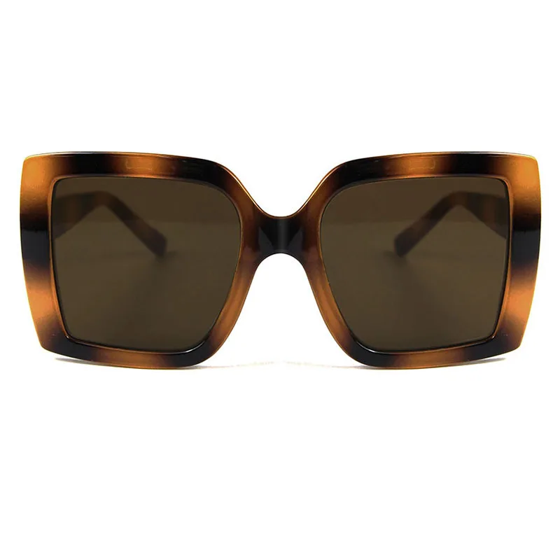 2022 Unisex Retro Fashion Star Large Frame Square Men's Sunglasses for Female Modern Cross-border Face Small Sun Glasses