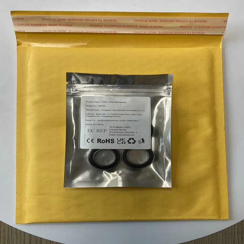 10pcs/lot 17287-2RS MR17287  17287RS GCR15 61902/17 Ball Bearing 17x28x7mm For Bike Wheels Bottom Bracket Repair Bearings