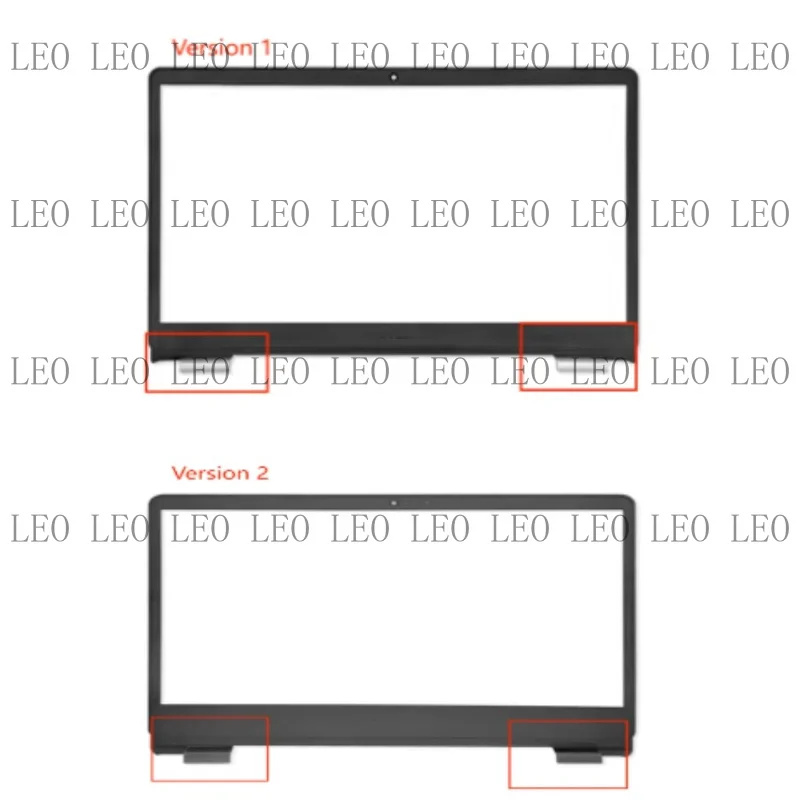 MY for Dell Inspiron 15 3500 3501 3505 Black Laptop LCD Front Bezel Case Version 1 2