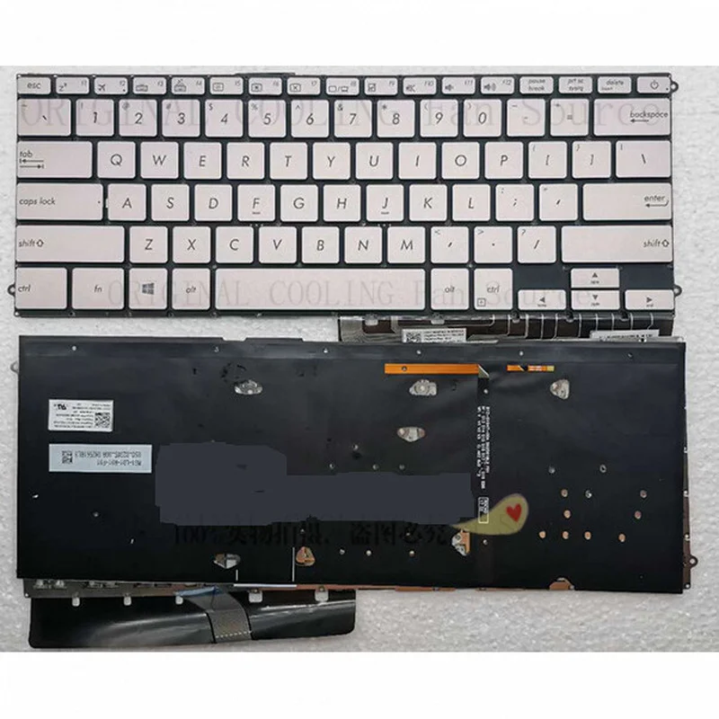 R+  New for Asus Zenbook UX490 UX490CA UX490U UX490UA UX490UAR US Keyboard Backlit