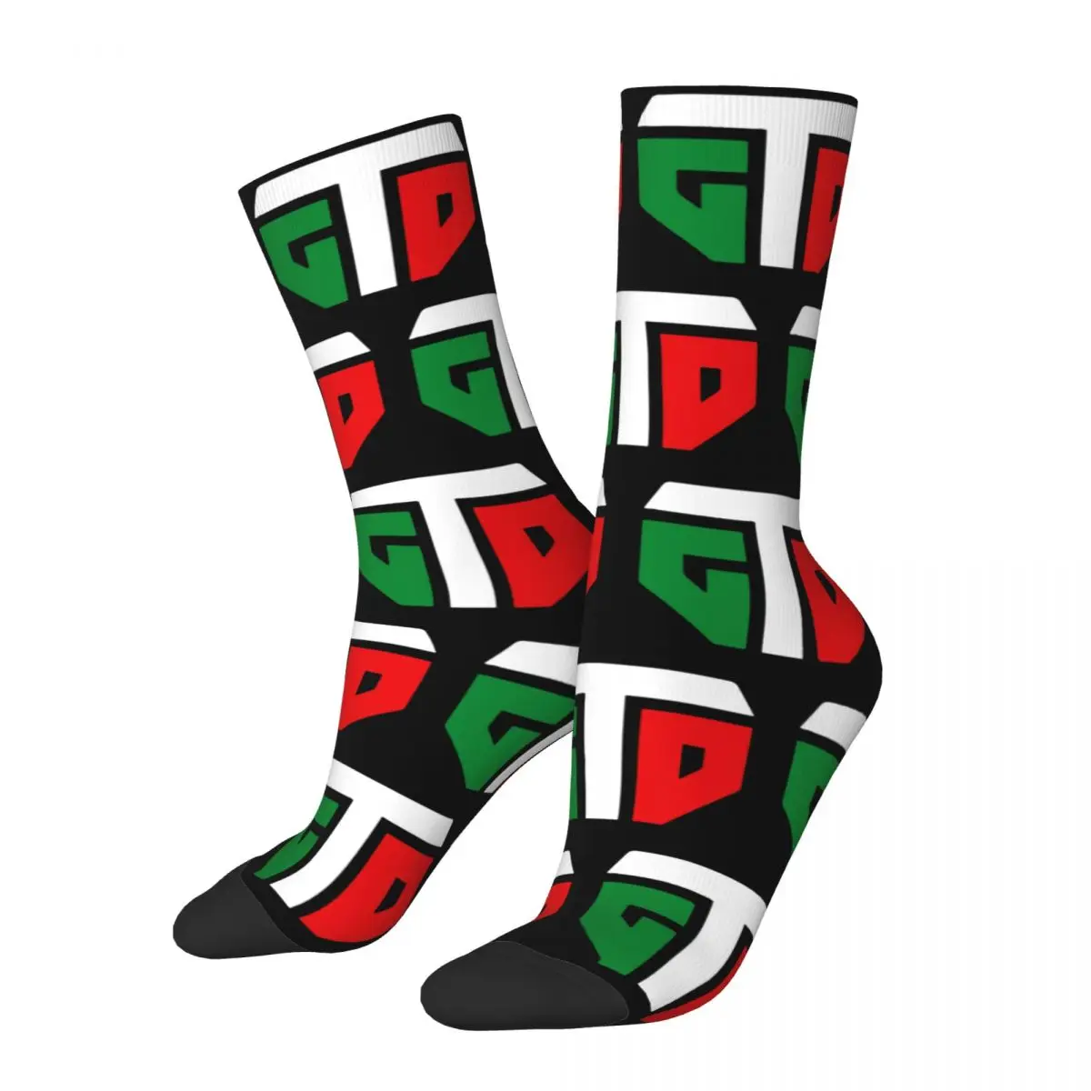 Fashion Gervonta Davis Mexico Logo Theme Cozy Crew Socks Merch All Season Gervonta Tank Davis Super Soft Middle Tube Socks