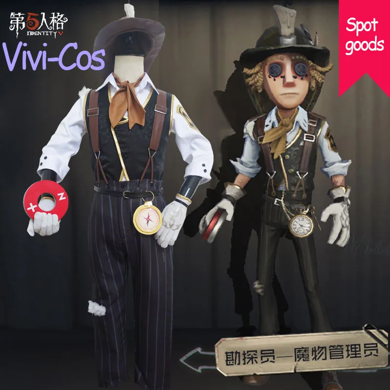 

Vivi-Cos Game Identity V Norton Campbell Gorgeous Cosplay Costume Cool Suit Role Play Party Halloween Carnival New S-XXL