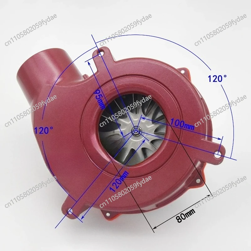 Wood Pellet Biomass Stove with Real-Flame Heating 50W/60W High-Temperature Exhaust Induced Draft Fan