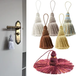 1Pc Home Decor Hanging Rope Silk Tassel Fringe  Tassel Trim Garment Decoration Key Tassels for DIY Embellish Curtain Accessories