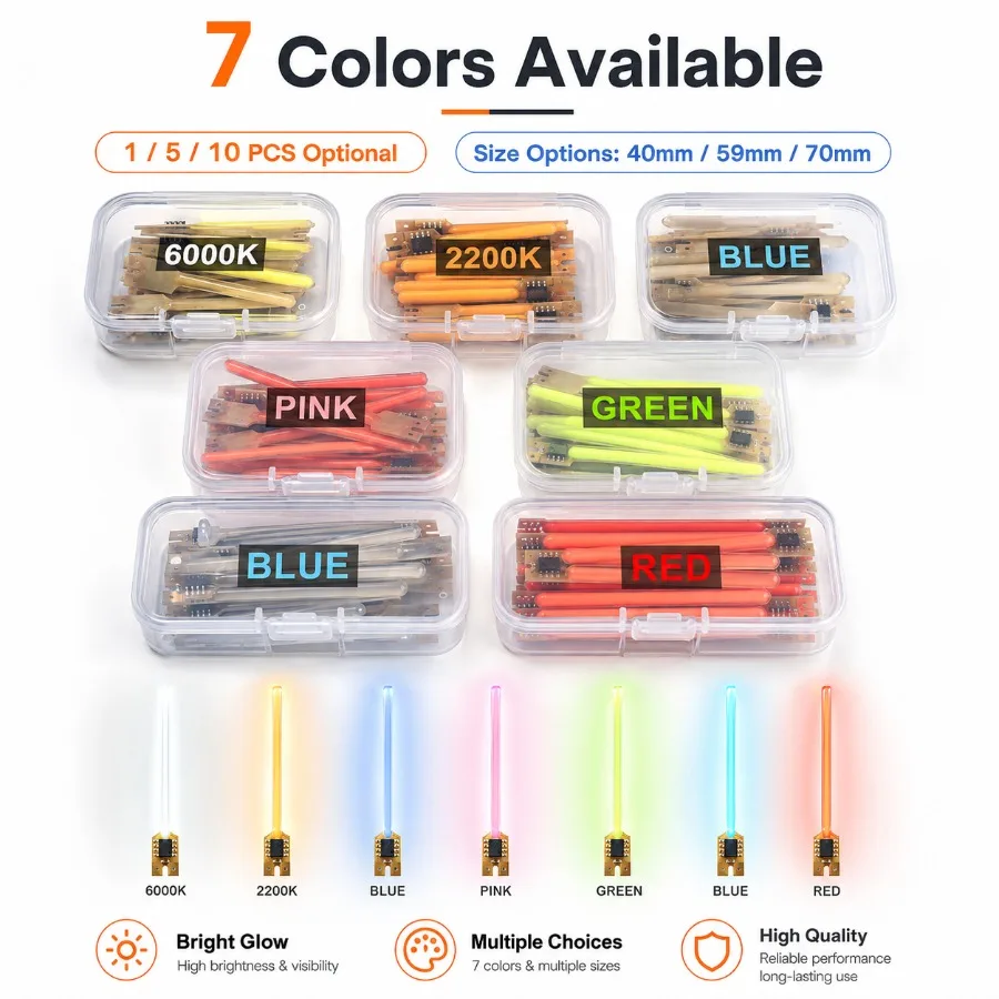 3V Meteor LED Filament 10~1PCS Per Box Flowing Water Flame Filament DIY COB Diodes Parts Edison Incandescent Bulb Accessories