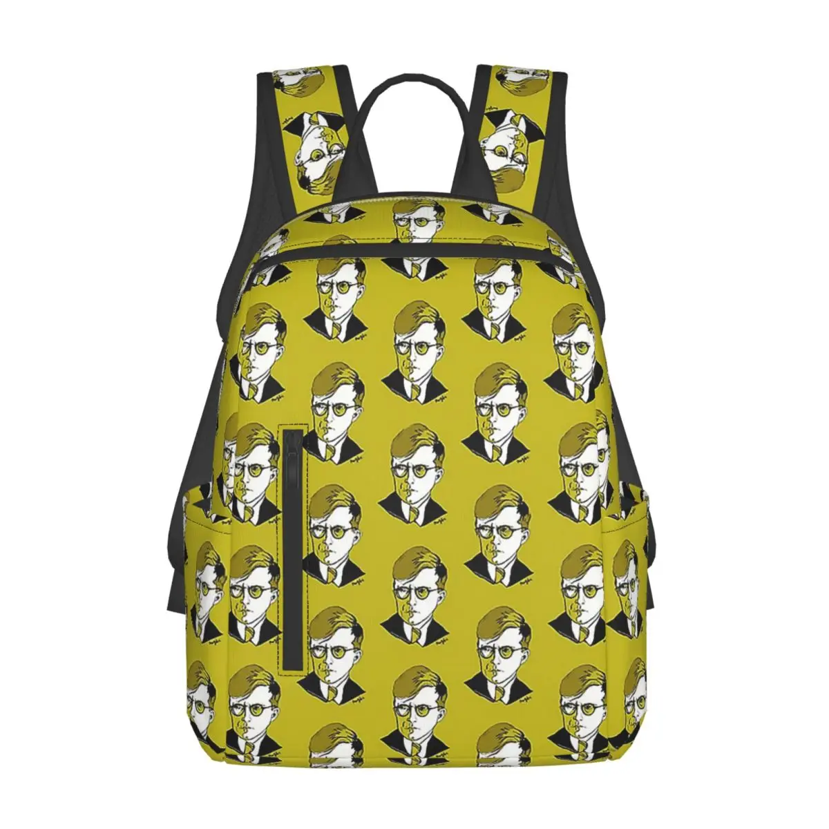 

Рюкзак Димитрия Шостаковича, русского композитора, вместительный, для детей, школьный рюкзак, сумка через плечо для мужчин и женщин