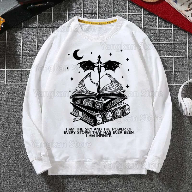 الجناح الرابع Basgiath الحرب التنين مقنعين الرجال هوديي الخريف الهيب هوب الشارع الشهير الرجال البلوز بلوزات هوديس رجالي الأبيض