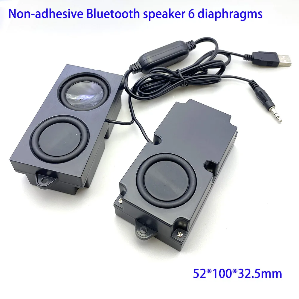 

USB small soundbos Stereo mega bass portable speaker computer advertising LCD audio multimedia desktop audio DIY small speaker