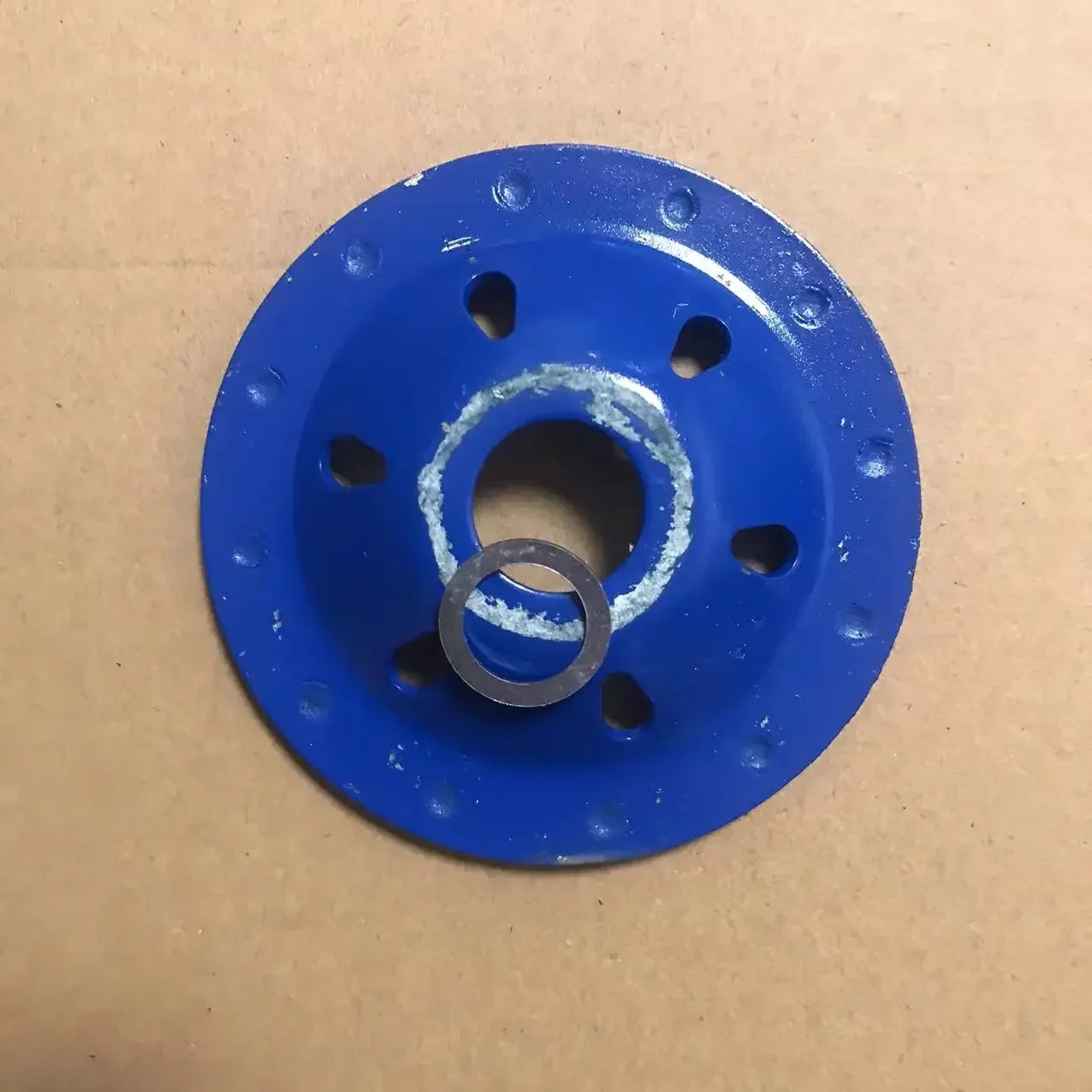 2 Pcs 4" Inch 100Mm Metal Bond Diamond Grinding Cup Grinding Wheel For Marble Granite Concrete