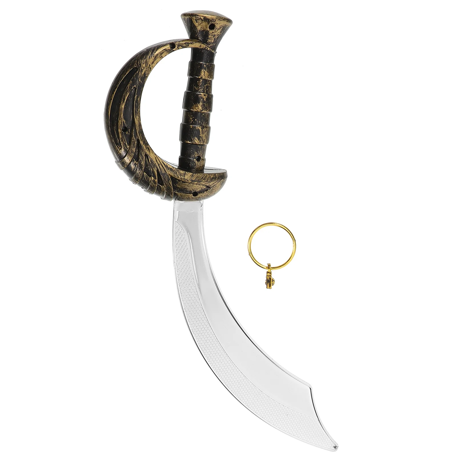 1Set Piratenschwerter-Set aus Kunststoff zum Spielen im Freien, vorgeben, Kampfspiele, ideales Partybevorzugungsgeschenk für Kinder und Erwachsene, Piratenschwerter