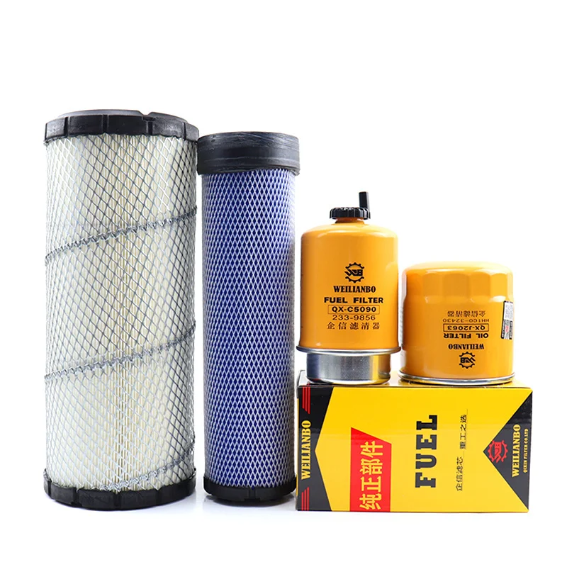 For CATERPILLAR CAT 305.5 306 307E E2 Oil Diesel Air Filter Maintenance Accessories high quality excavator accessories