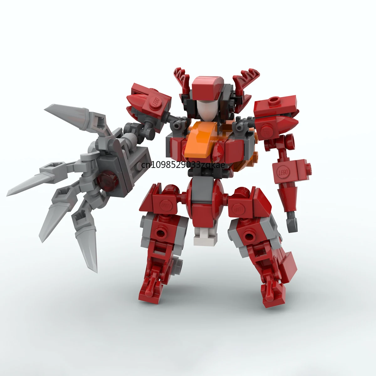 

DIY Assembly Bricks Christmas gift MOC Robot Mecha Warrior Blocks Model Boy Toys Action Anime Figure Building Blocks Kids Toys