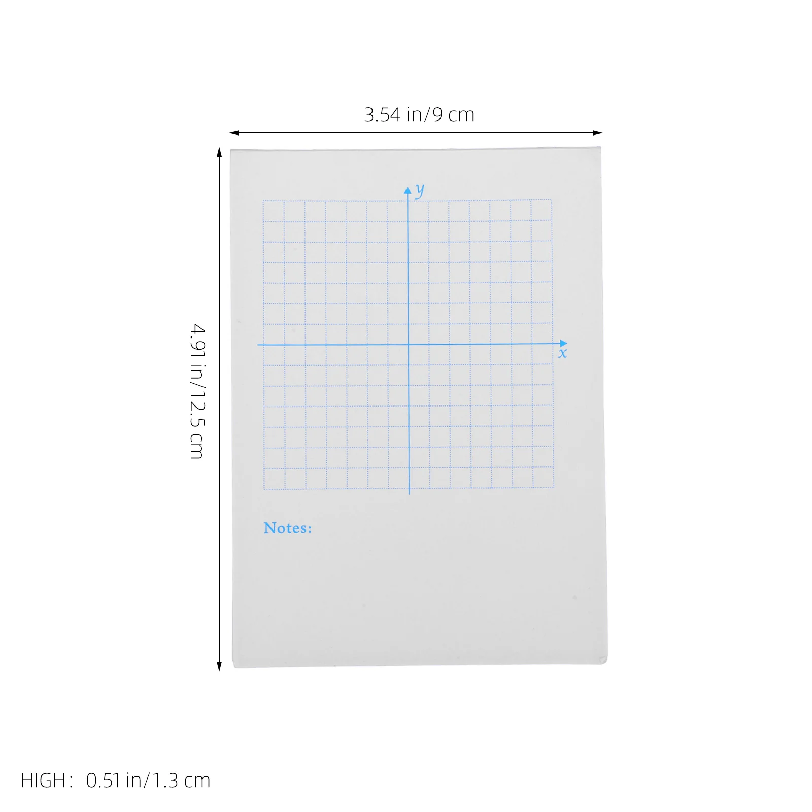 

2 Books XY Exercise Engineering Graph Paper for Math Drawing Graphing Papers Journal White
