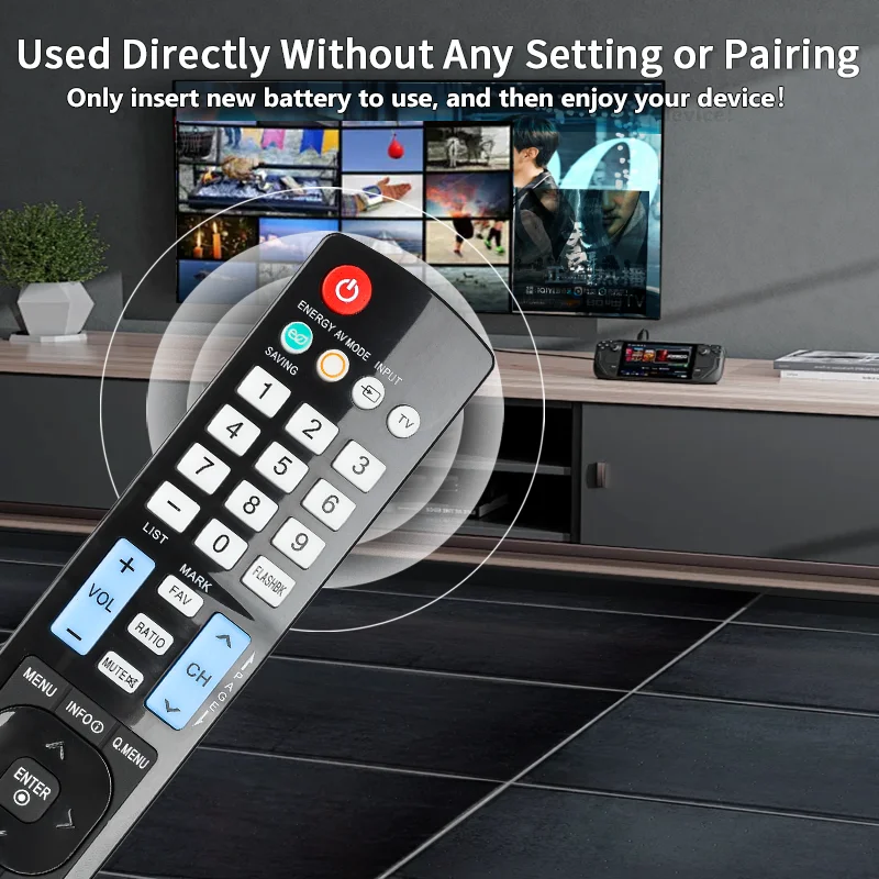 AKB72914240 For LG Remote Control Replacement, For LG TV 32LD320 32LD350 42LD630 47LD420 47LD630 55LD520 19LE5300 22LE5300 image 4