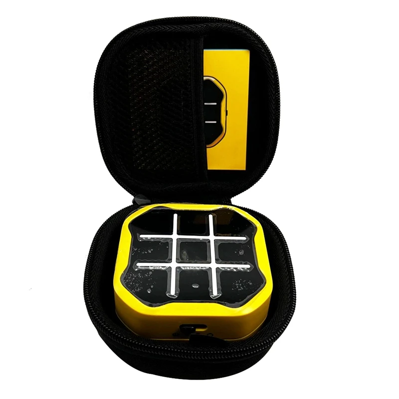 Estuche para Giiker Tic Tac Toe Bolt Game Consola de juegos de rompecabezas portátil 3 en 1, bolsa de almacenamiento de juguetes para juegos electrónicos portátiles