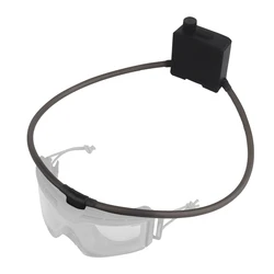 Tactical Goggles Defogger Outdoor Hunting Shooting CS Airsoft Games Goggles AntiFog Unit Adjustable Wind Speed Defogging Fan Kit