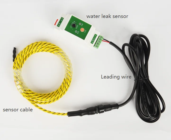 3 Meters Non-location Water Leak Leading Wire Water Leakage System Essential Accessories For Liquid Leakage System