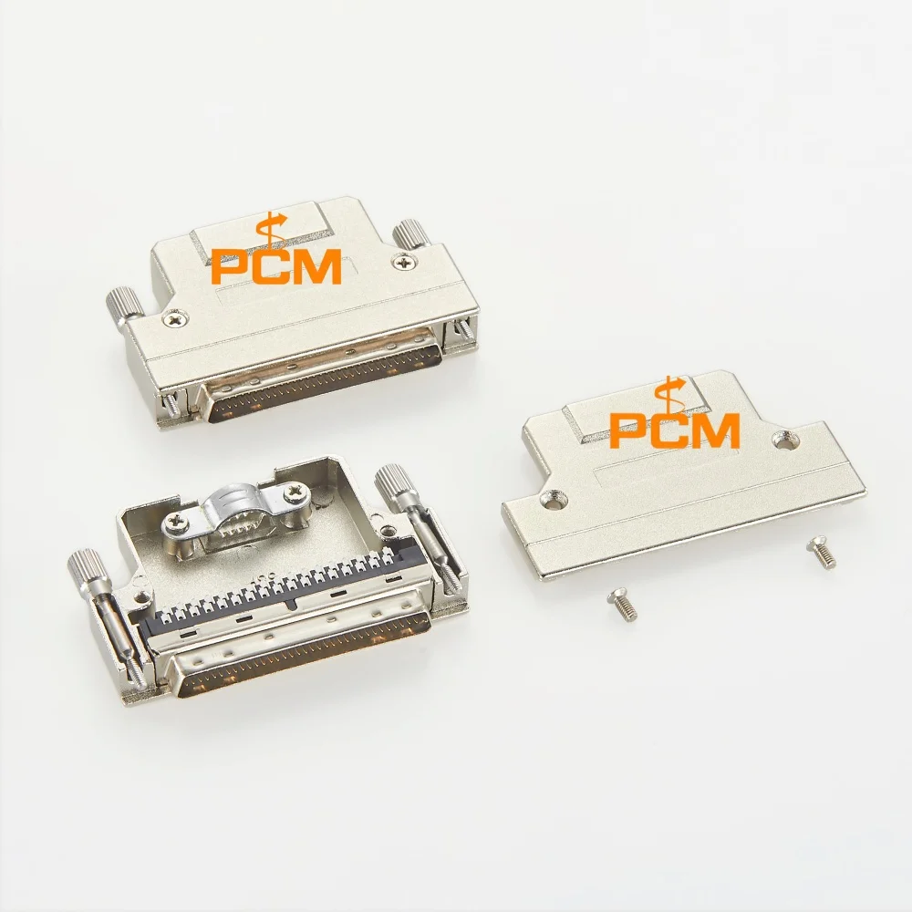 68 Pin HPDB Male Solder Type High Density D-Sub Connector for Industrial Automation Control Equipment