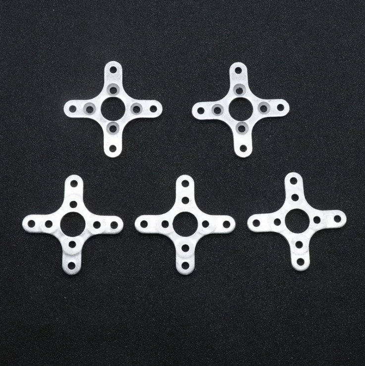10PCS RC Airplane Brushless Motor Aluminum Alloy Fixed Seat Motor Mount Cross Holder for XXD Sunnysky EMAX 2208 2212 2217