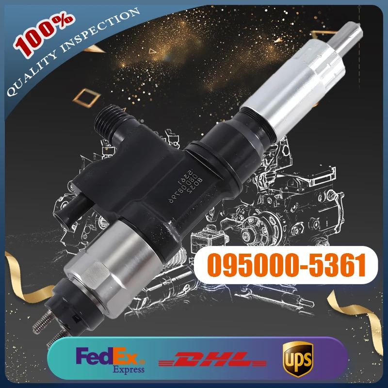 

Fuel Injector 095000-5361 095000-5362 8-97602803-4 AP53904 for Isuzu Engine 6HK1 Truck FTR FVR FXR HTR HVR HXR T6500 T7500 T8500