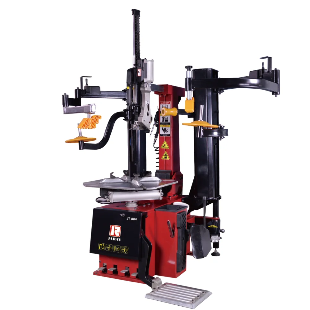 

Hot Sale JT-884 Multifunctional Tilt Back Fully Automatic 10-26" Cheap with Double Helper Arm Tire Changer Machine