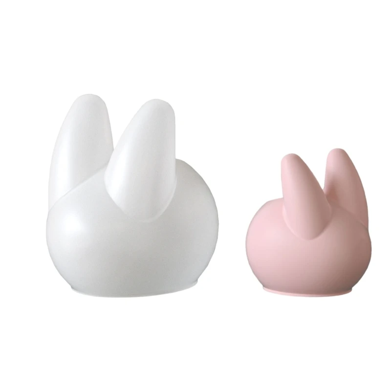 Versatile Sturdy Silicone Mould Fashion Accessory for Rabbits Shaped Candlesticks Portable for Personalize Decoration