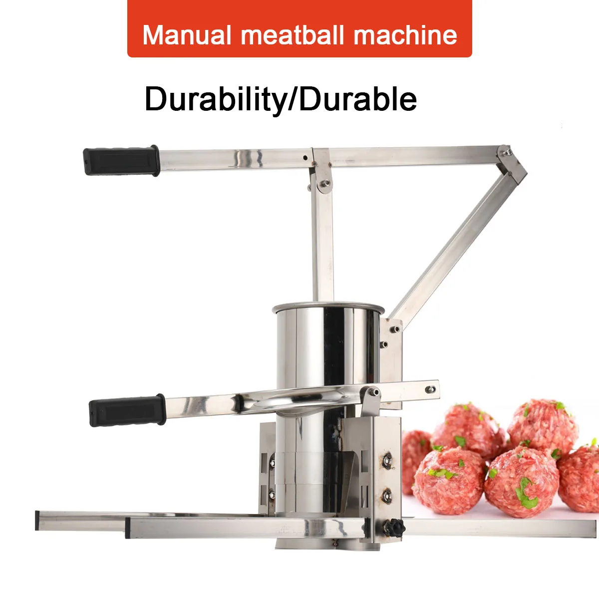 

Manual Meatball Machine Vegetable Ball Machine Meatball Processing Kitchen Meat Ball Machine Stainless Steel Meatball Machine