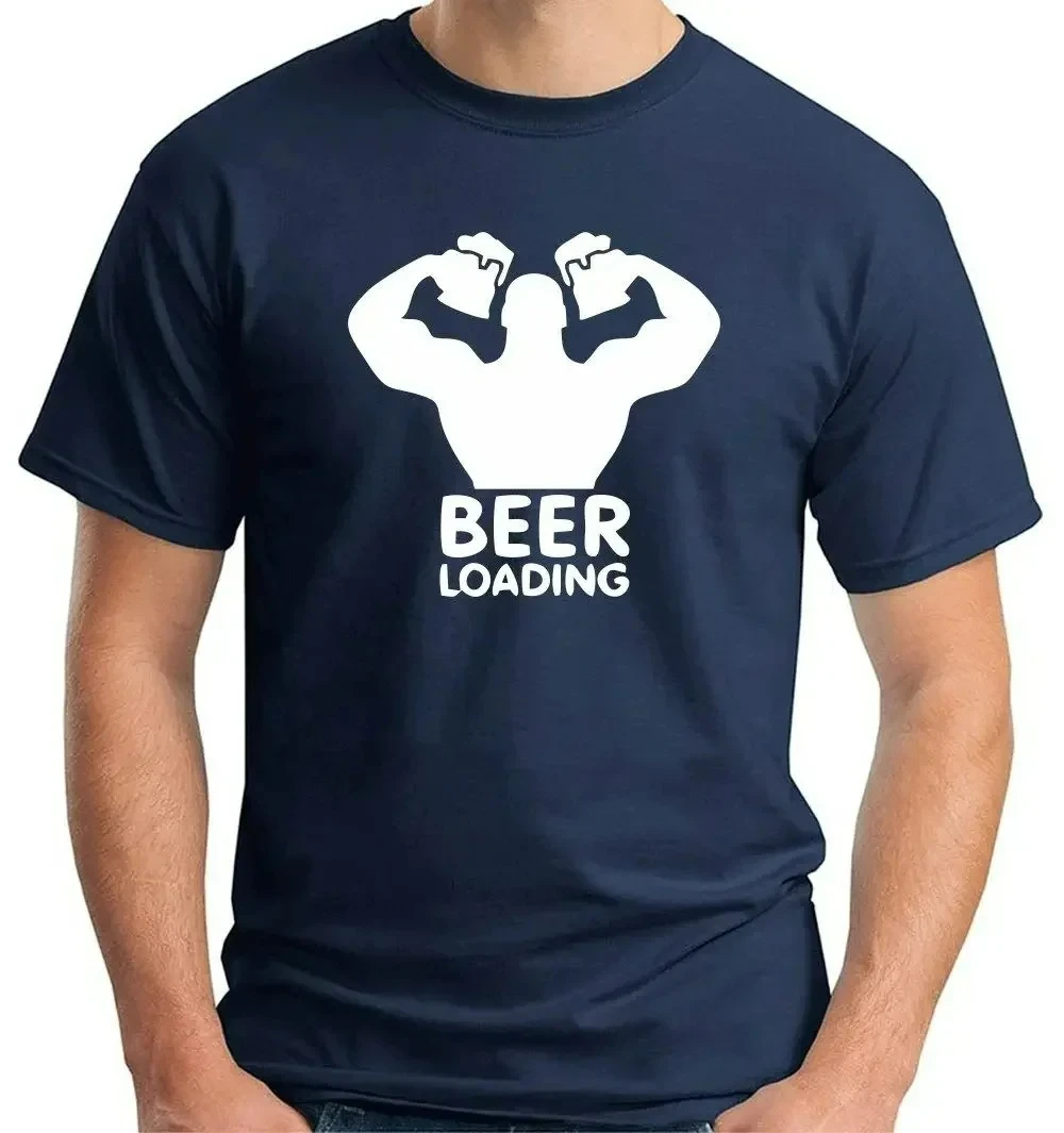 Beer Loading Bar Funny Barman Cocktail Bartender T Shirt. Short Sleeve 100% Cotton Casual T-shirts Loose Top Size S-3XL