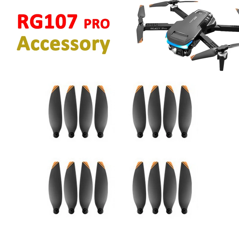 

RG107 RRO / RG107 MAX Propeller Props Maple Leaf Blade Wings Spare Part RC Drone Quadcopter RG107 Replacement Accessory