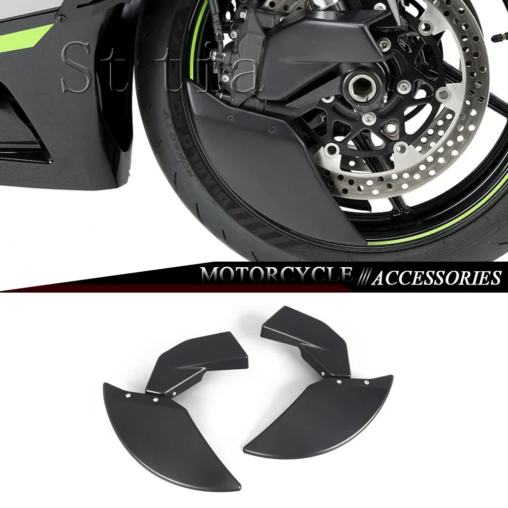 

Радиатор тормозного суппорта ZX6R для Kawasaki NINJA ZX-6R 636 2024-2026 2025, охладитель тормозного диска мотоцикла, боковая крышка воздуховода охлаждения