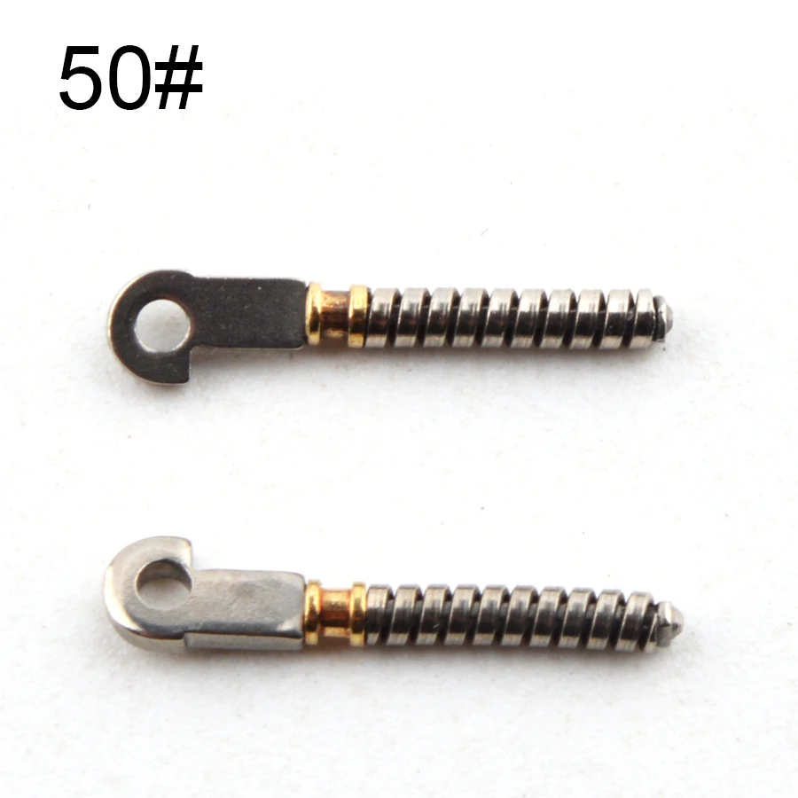 

100pcs glasses spring hinge screws small package eyeglasses eyewear screws 50