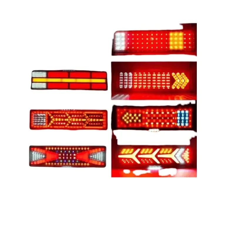 12V 24V Tractor Trailer Tail Light Truck Rear Lamp Reversing Brake Turn Signal