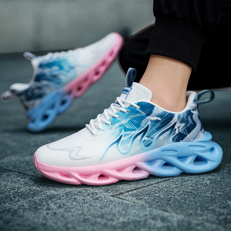 

Running Shoes Men Wear-resistant Breathable Anti-slip Outdoor Casual Men's Shoes Lightweight Soft Soft Sports Shoes Men