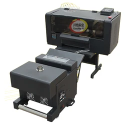 PET Film 30cm A3 Size DTF Printer Printing Machine With Two Head XP600 I3200 Printhead