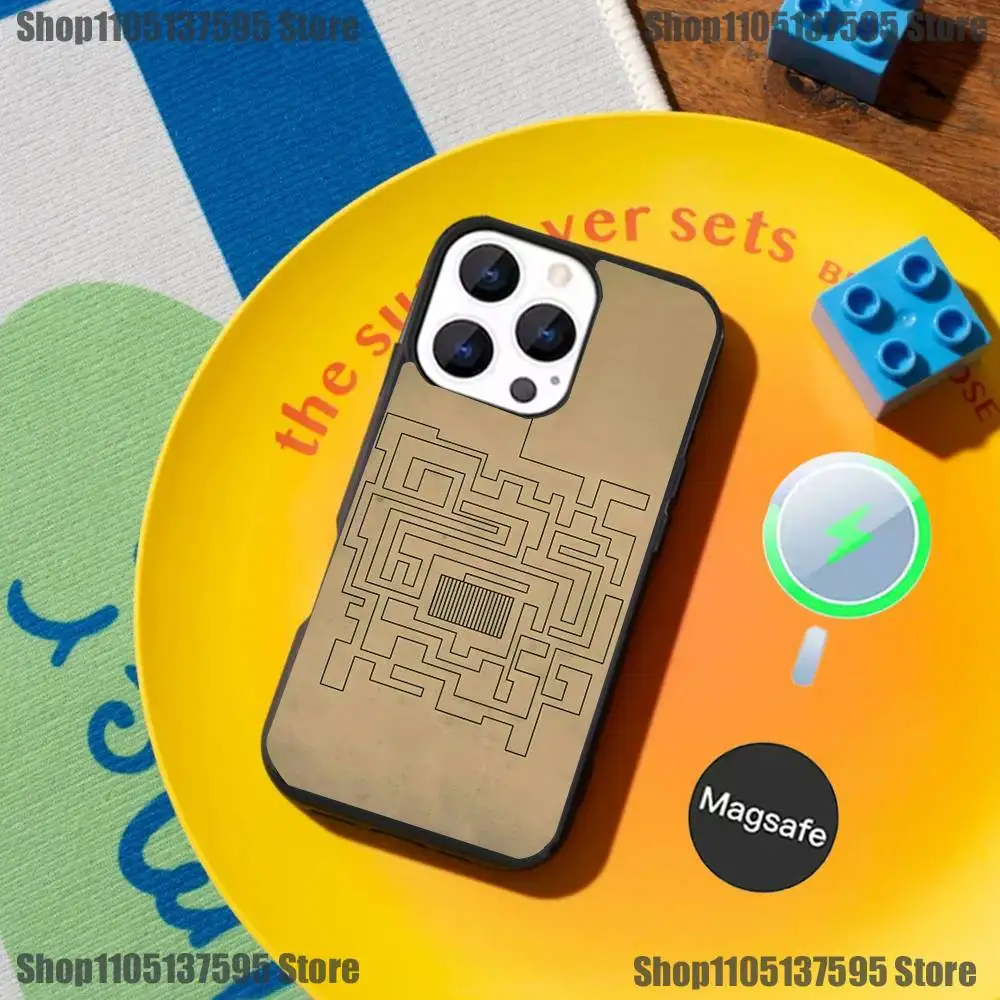 마이클 P-프리즌 B-브레이크 아이폰 17,16,15,14,13,12,11,프로,맥스,플러스,미니,SE4,E용 케이스, 마그네틱 맥세이프 무선 충전 지원