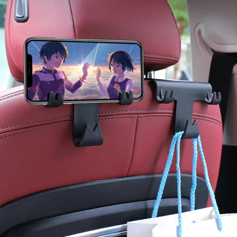 Car Phone Holder Car Headrest Tablet Holder Mobile Cell Stand Smartphone GPS Support For IPhone Backseat Phone Mount