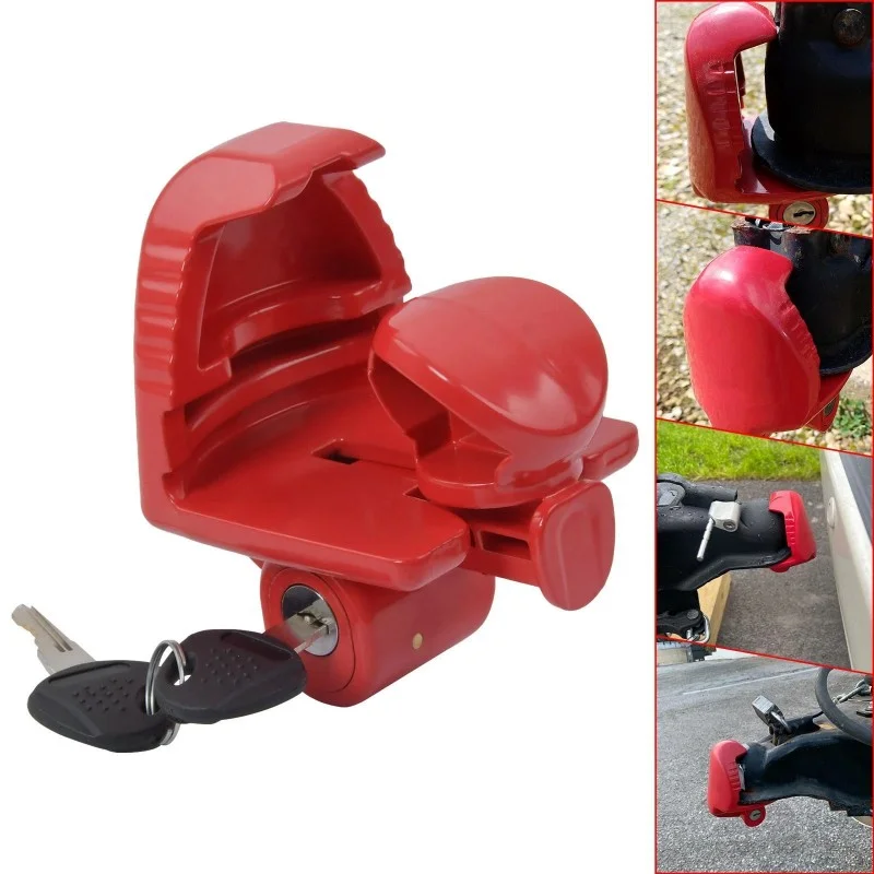 Universal Type Car Yacht Marine Trailer Hitch Lock Anti-theft Lock Hitch Device Connection RV Trailer Assembly Towing Anti-theft