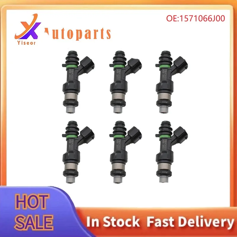 

Fuel Injector Nozzle For Suzuki Grand Vitara Base Premium XSport Luxury 2.7L V6 2006 - 2008 15710-66J00 1571066J00 FBYCS50