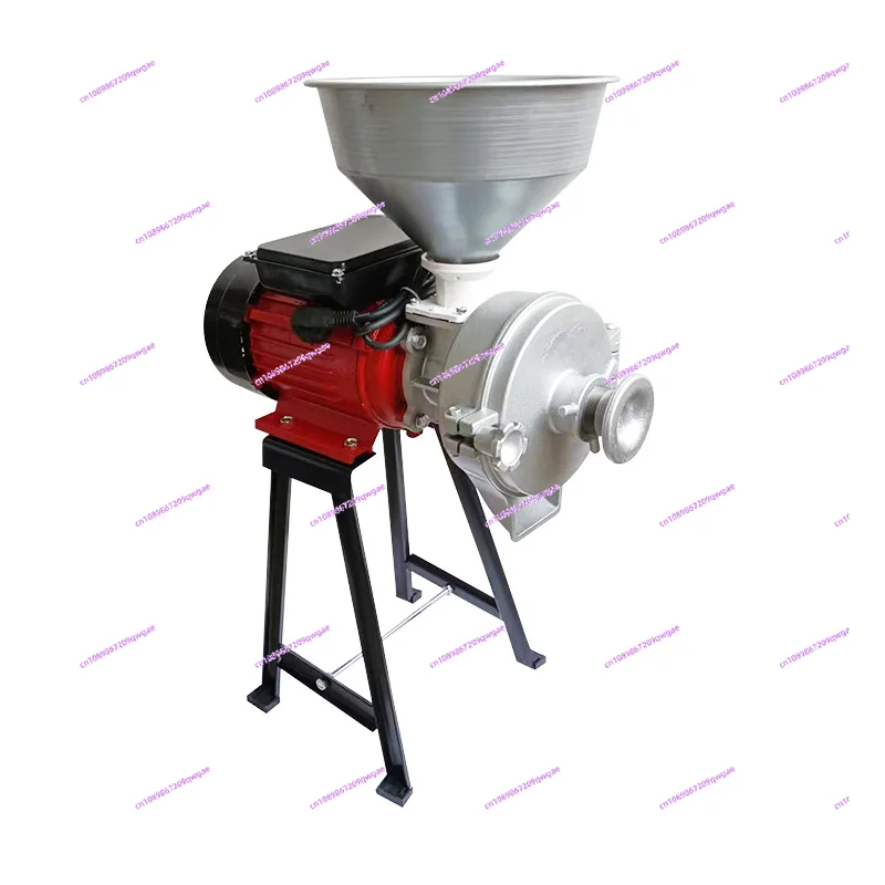 220V Electric Grinder Powder Grain Flavor Corn Grinder Household Commercial