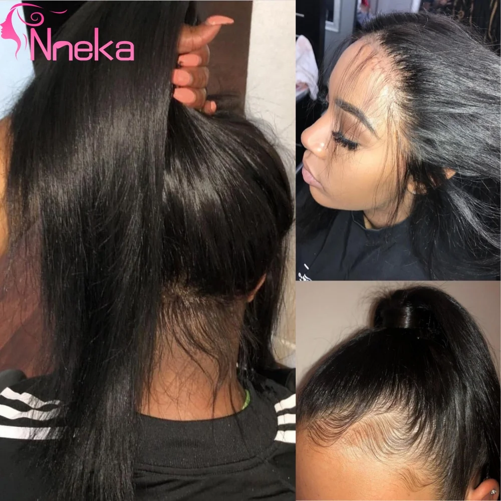 

Прямой парик из натуральных волос 360 Full Lace Front, 40 дюймов, с предварительно выщипанными прядями, HD кружевной фронтальный парик 13x4 13x6 для женщин, плотность 250%