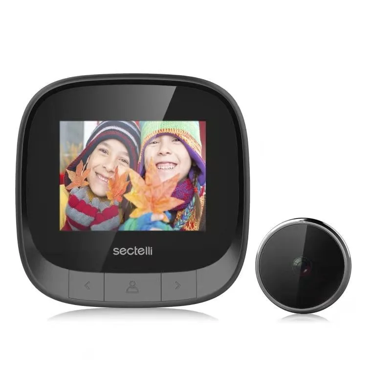 

2.4-inch Hidden Mini Peephole Camera(with built-in lithium battery)Doorbell Camera Viewer, Electronic Peephole, Outdoor Doorbell