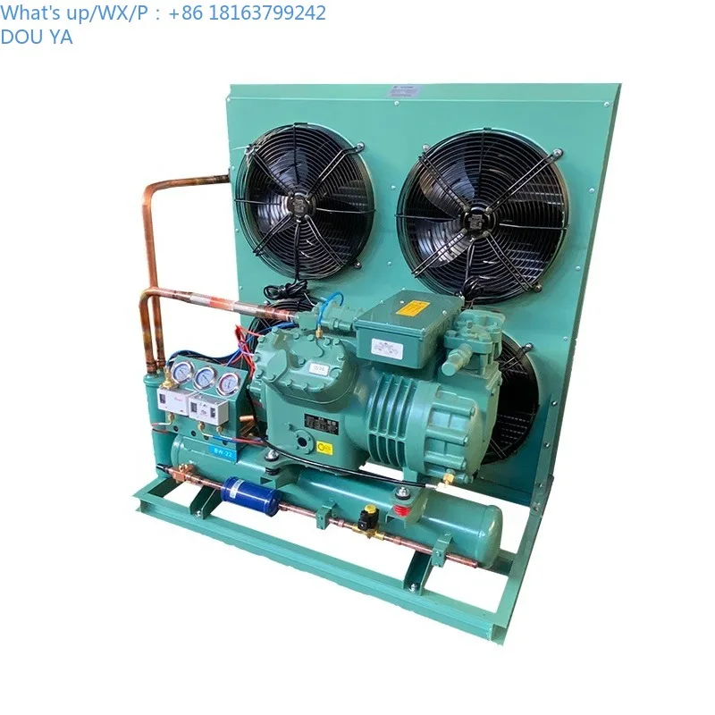 Factory High Accuracy H Type Compressor Refrigeration Semi Hermetic Condensing Unit for Cold Room