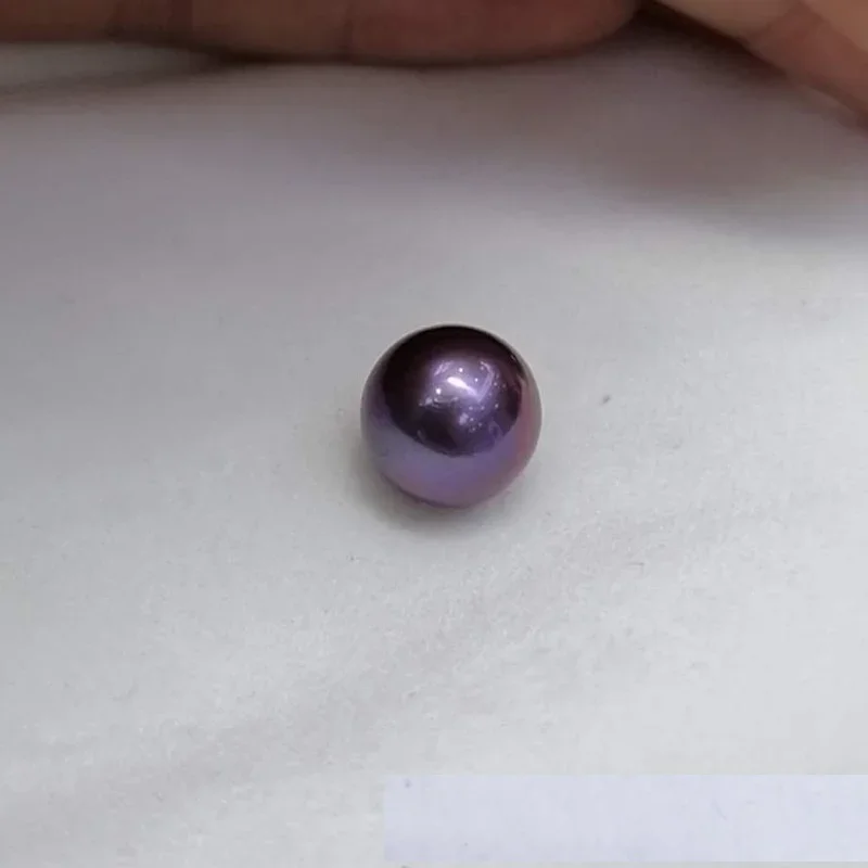 

Charming 11-12mm Natural Sea Purple Pearls Real Loose Pearl DIY Pendants Women Fine Jewelry Gifts