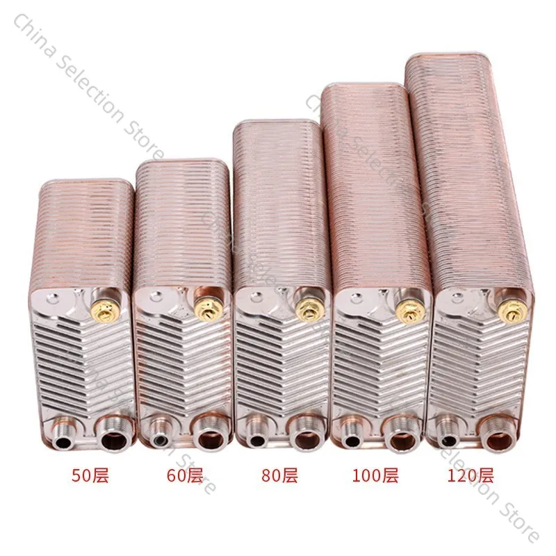 

Brazed plate heat exchanger Stainless steel heat exchanger in household bathroom Small plate heat exchanger