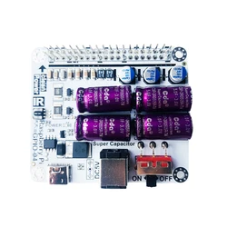 Nvarcher Power Filter Module Super Capacitor  Board Moode Volumio For Raspberry HIFI Expansion Moudle