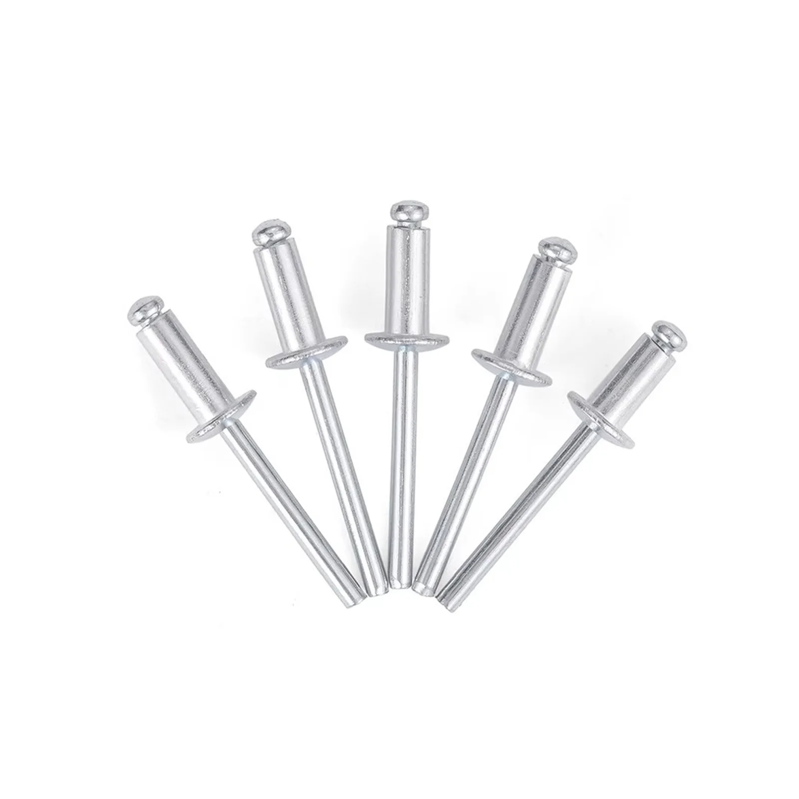 5/50ps GB12618 M2 M2.4 M3 M3.2 M4 M5 M6 M6.4 Aluminium Dome Round Pop Open Hollow Core Pulling Blind Dropper Self-plugging Rivet