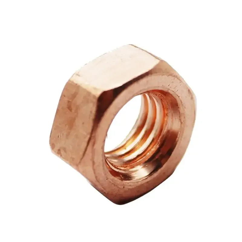 Conduzione conduttiva dado esagonale in rame M3 M4 M5 M6 M8 M10 M12 M14 M16 M18 M20 M22 M24 M30