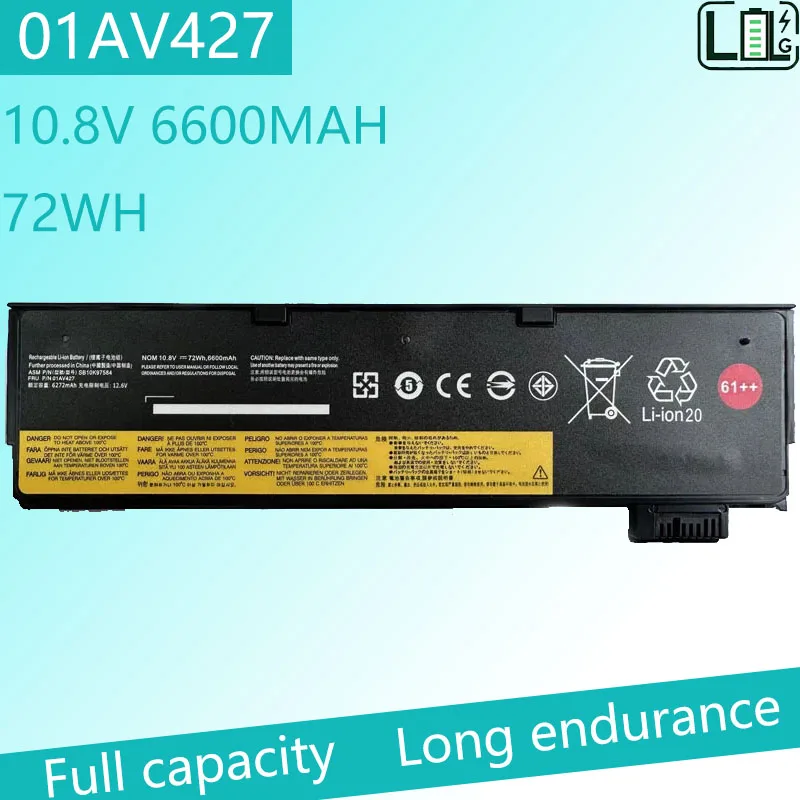 

Brand new Laptop Battery for Lenovo ThinkPad T470 T480 T570 T580 P51S P52S 01AV427 01AV428 01AV423 SB10K97580 61 61+ 61++